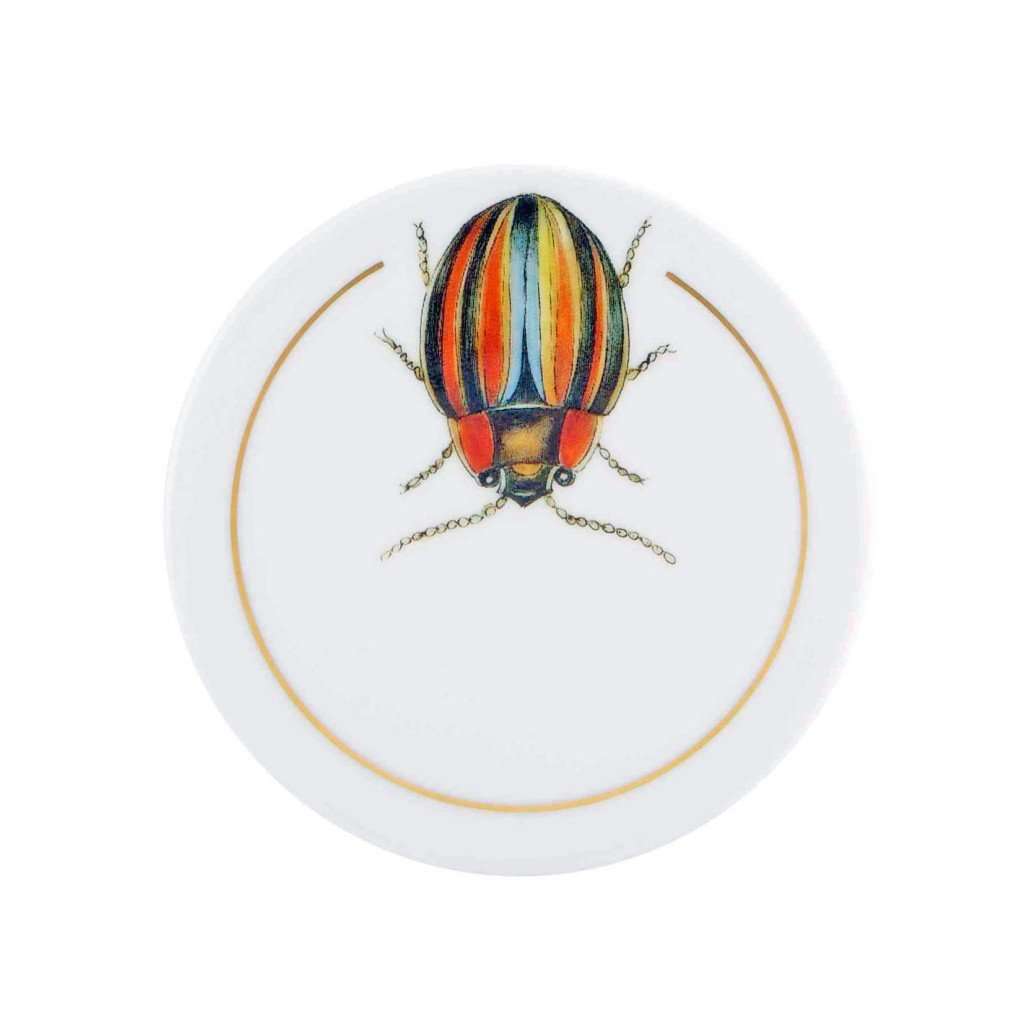 Set Of 6 Insects Coasters | Vista Alegre Tableware | Micucci Interiors